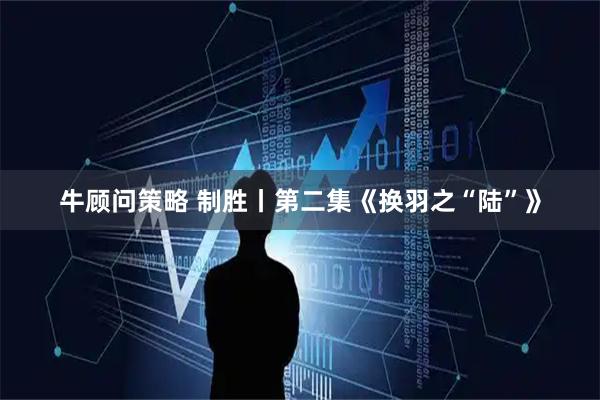 牛顾问策略 制胜丨第二集《换羽之“陆”》